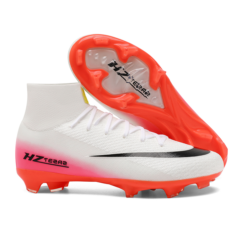 Outdoor Sport Court - New Men Soccer Shoes Breathable Cleats