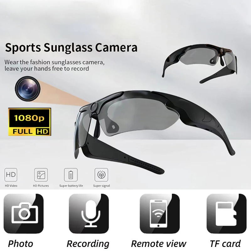 1080P HD Camera Smart Glasses  - Outdoor Sport Camera recension och pris
