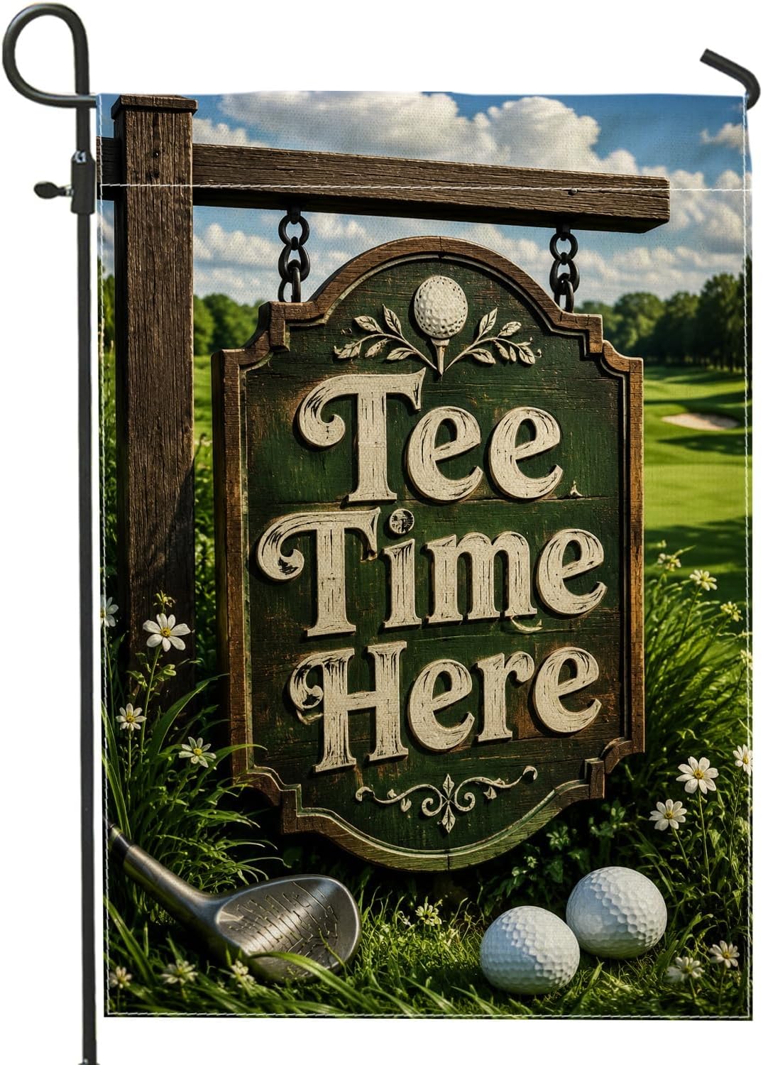 Golf Ball Garden Flag, Outdoor - Outdoor Sport Club recension och pris