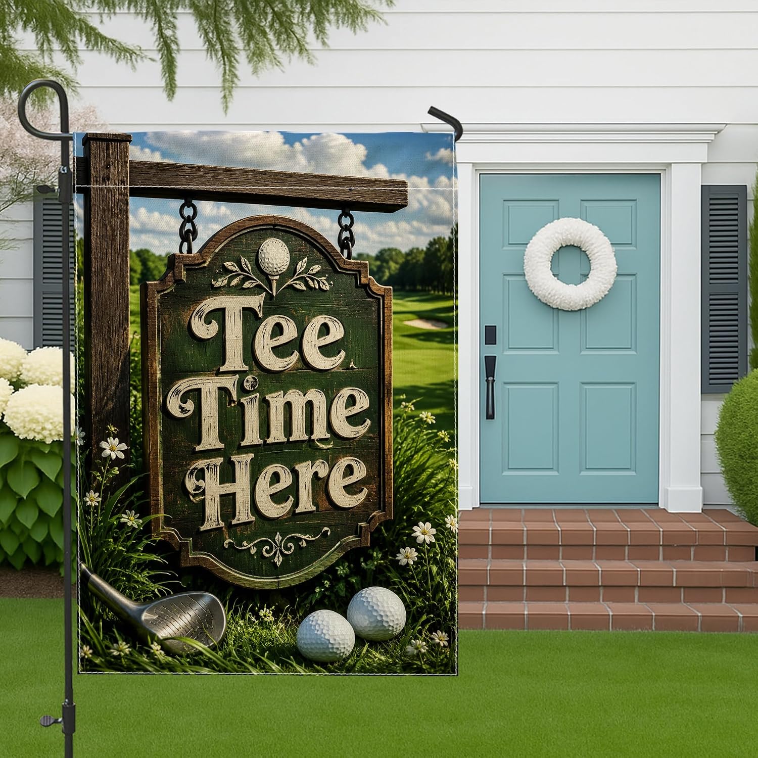 Golf Ball Garden Flag, Outdoor - Outdoor Sport Club recension och pris