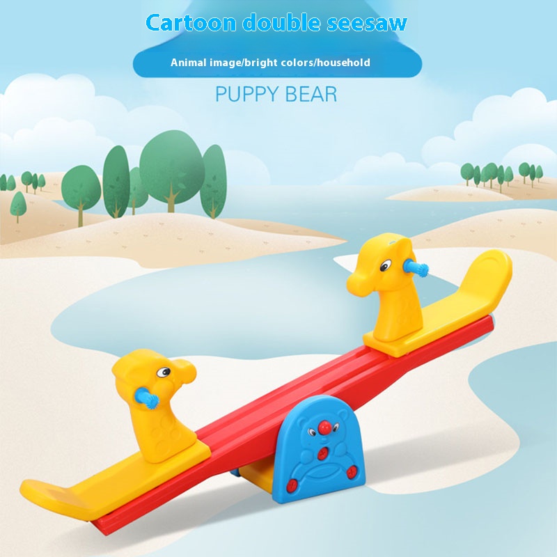 Outdoor Countyard Animal Seesa - Outdoor Sport For Kids recension och pris