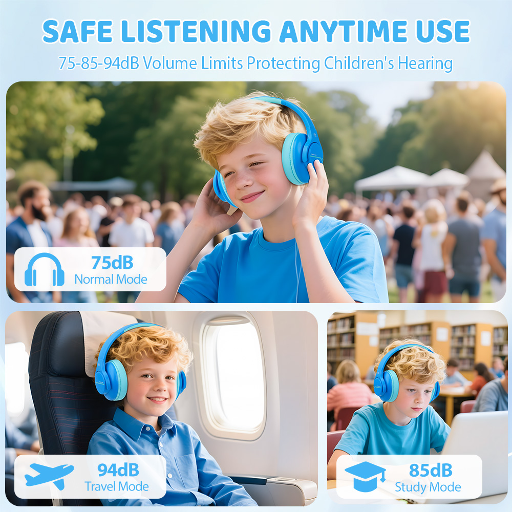 ANC Noise Cancelling Headphone - Outdoor Sport Activities For Kids recension och pris