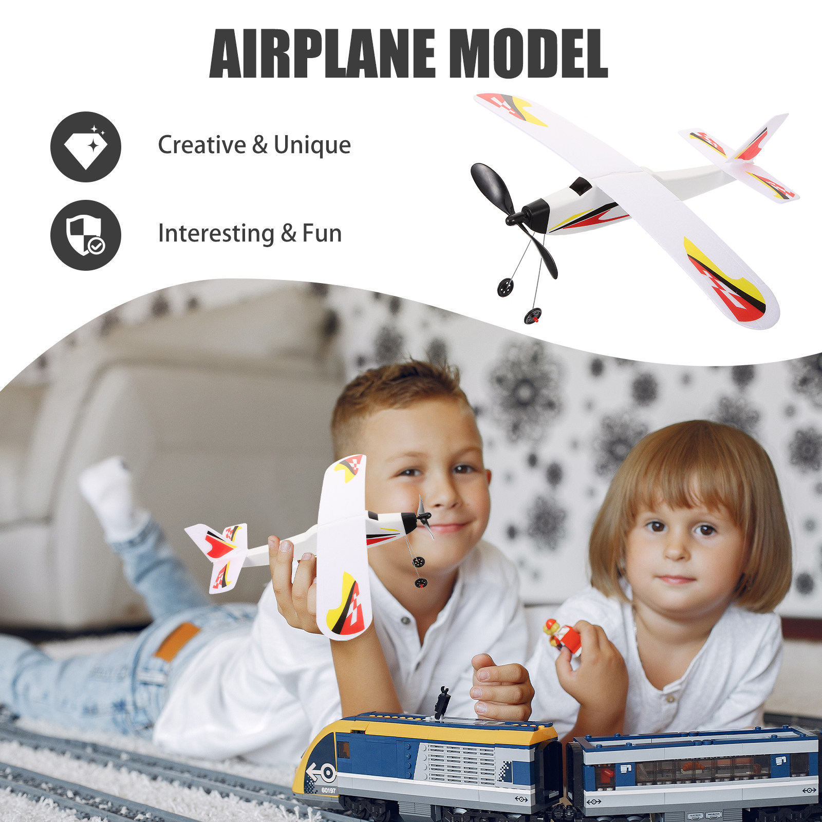 Rubber Band Driven Glider Plan - Outdoor Sport Activities For Kids recension och pris