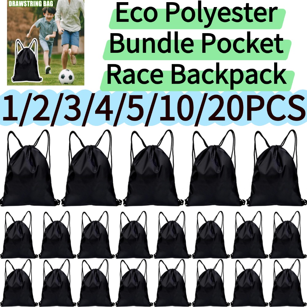 1-20PCS Bundle Pocket Race Bac - Outdoor Sport Bag recension och pris