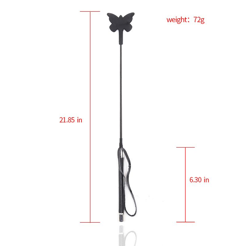 55CM Black Silicone Butterfly  - Riding Crop Dressage recension och pris