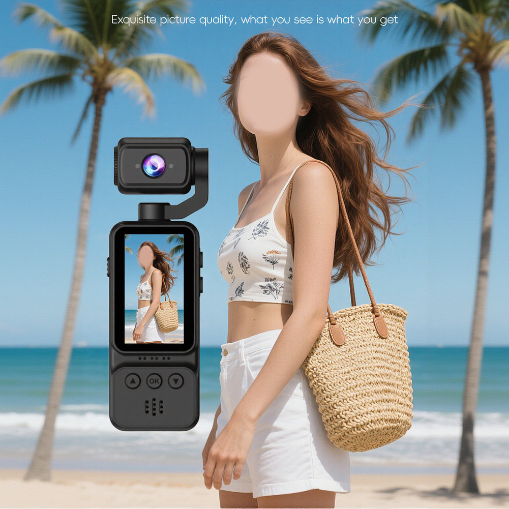 Handheld Vlogging Recorder 4K  - Outdoor Sport Camera recension och pris