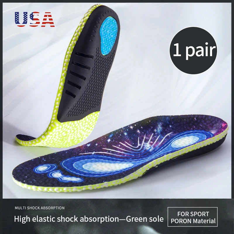 1Pairs Sport Insoles for Men W - Outdoor Sport Leisure recension och pris
