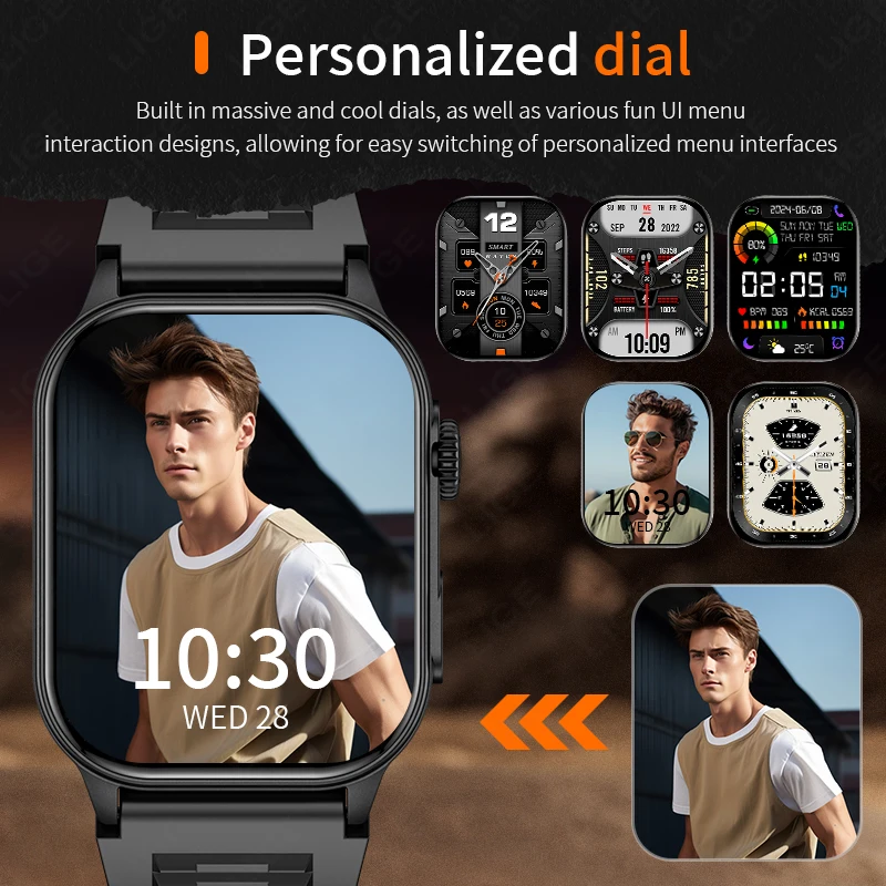 LIGE 2026 Outdoor Smart Watch  - Definition Of Outdoor Sport recension och pris