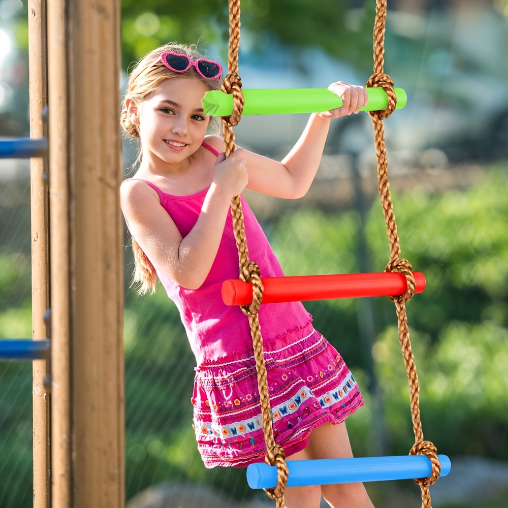 1pc Colorful Kid Climbing Ladd - Outdoor Sport Activities For Kids recension och pris