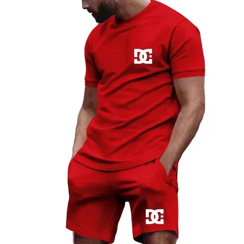 Summer new men's short-sleeved - Outdoor Sport Leisure recension och pris