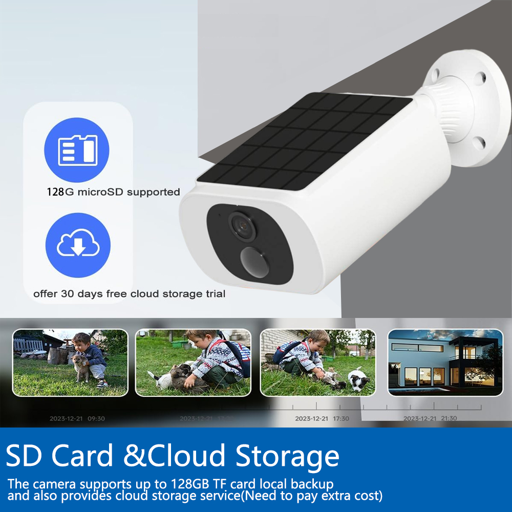 Tuya 5MP Solar Security Camera - Outdoor Sport Camera recension och pris