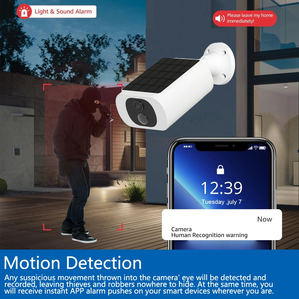 Tuya 5MP Solar Security Camera - Outdoor Sport Camera recension och pris