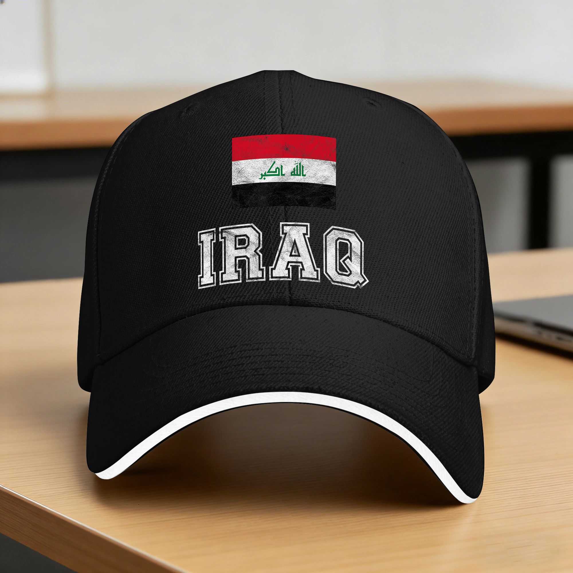 Iraq Flag Baseball Cap  Classi - Outdoor Sport Hat Classic recension och pris