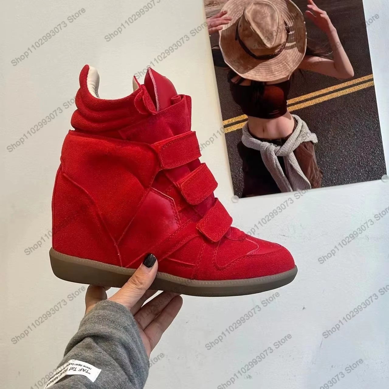 Women Hidden Wedge Heel High‑T - Outdoor Sport Leisure recension och pris