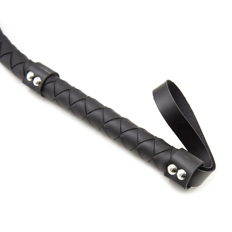 120cm Leather Weave Handle Sna - Riding Crop Dressage recension och pris