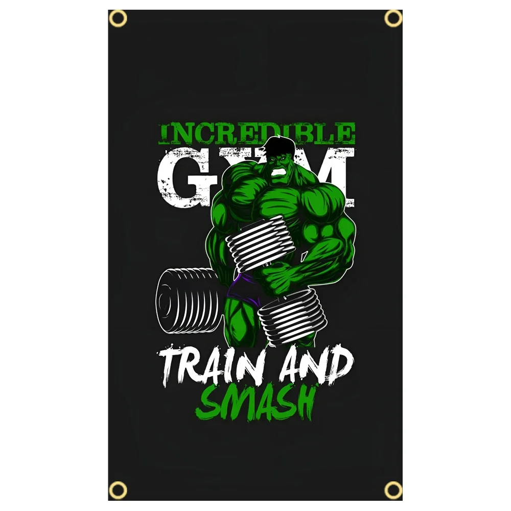 GYM Flag Message Signs Slogan  - Outdoor Sport Club recension och pris